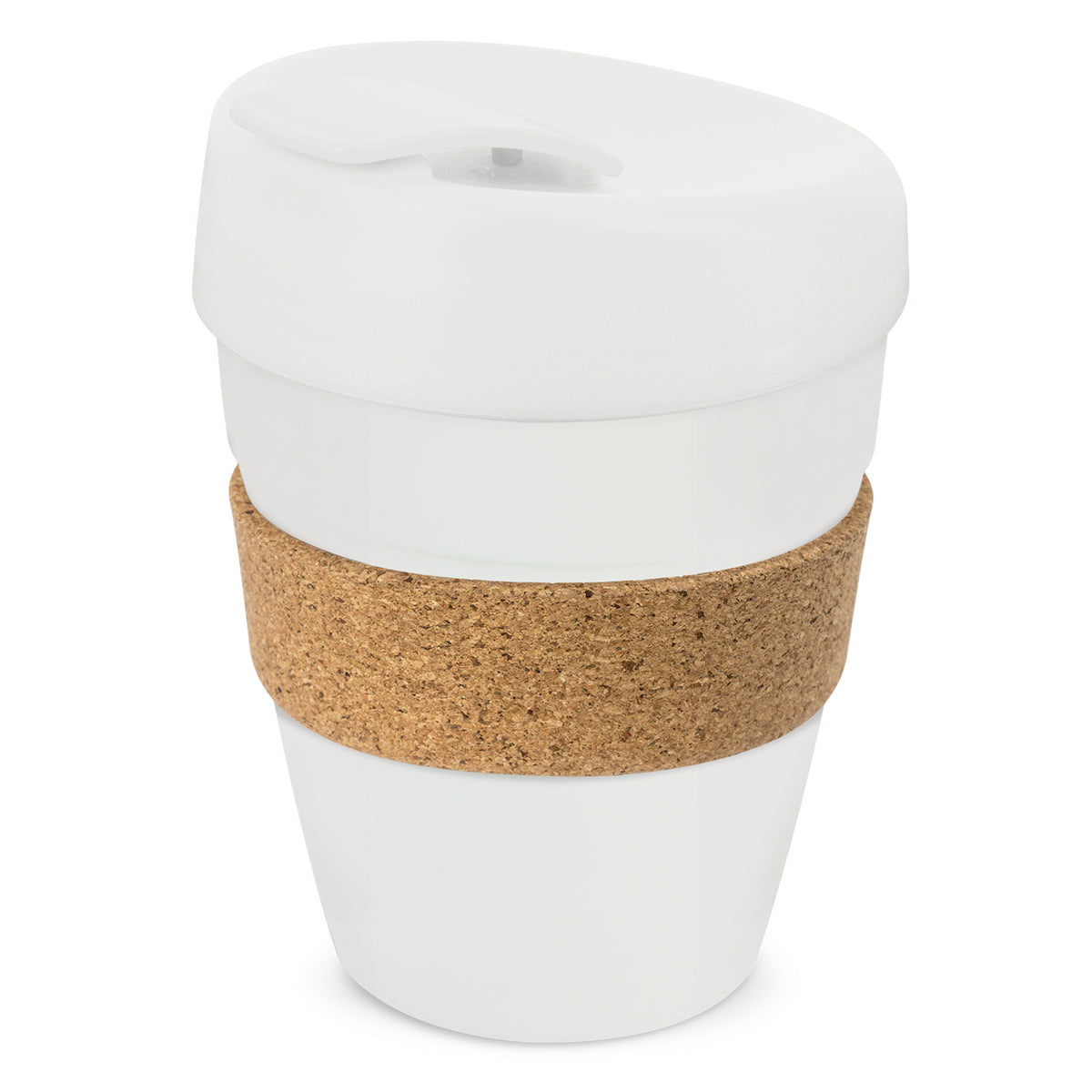 Express Cup Deluxe - Cork Band - White
