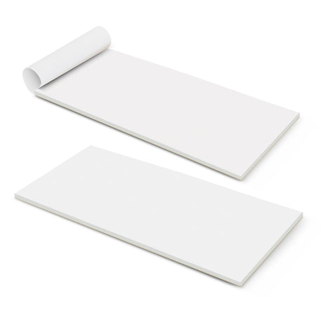 DLE Vertical Note Pad - 50 Leaves - White
