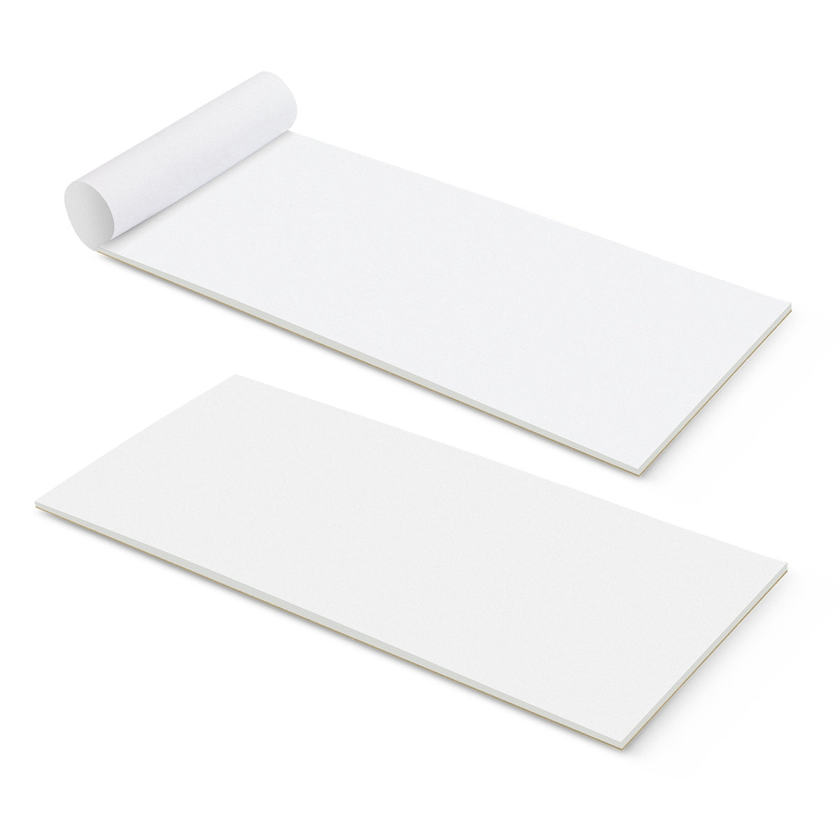 DLE Vertical Note Pad - 25 Leaves - White