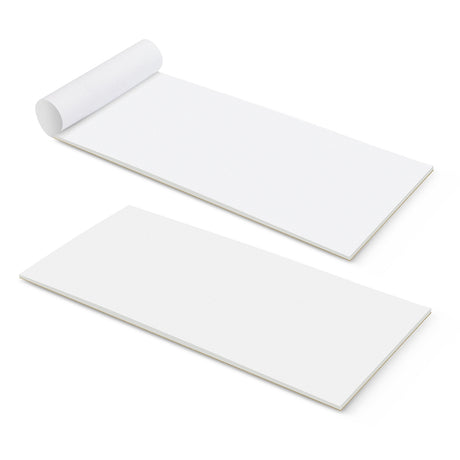 DLE Vertical Note Pad - 25 Leaves - White