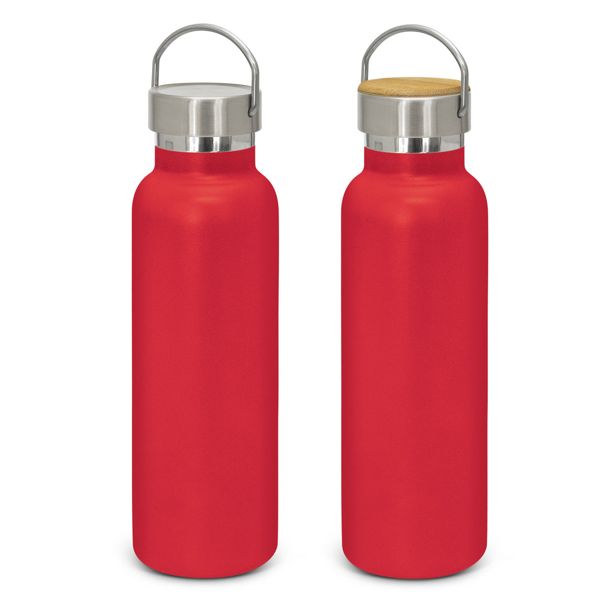Nomad Deco Vacuum Bottle - Powder Coated - Red
