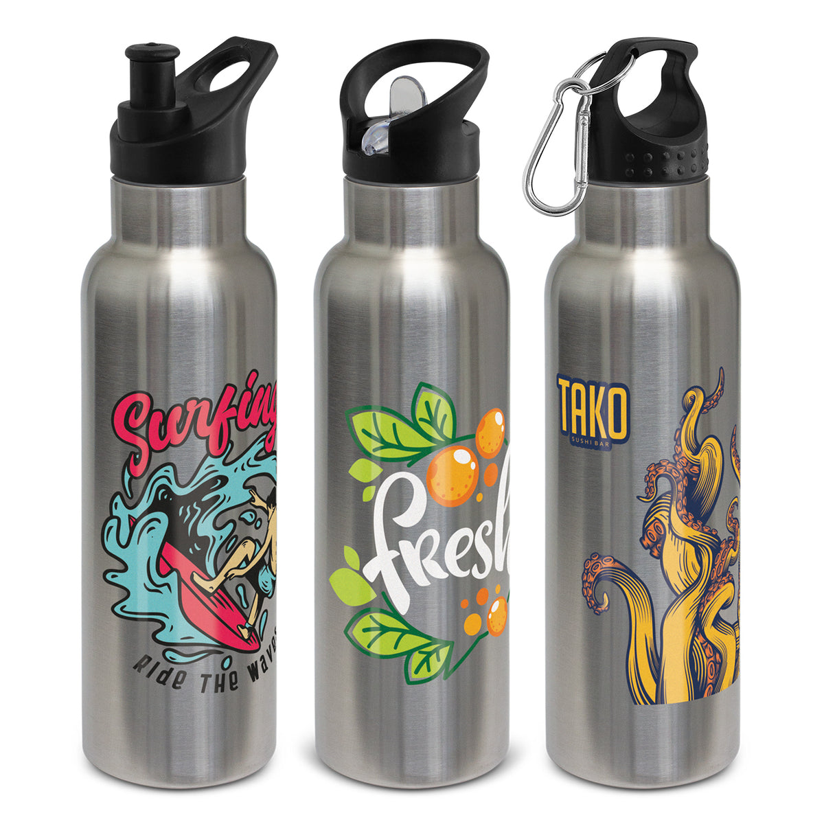 Nomad Vacuum Bottle - Stainless - Main