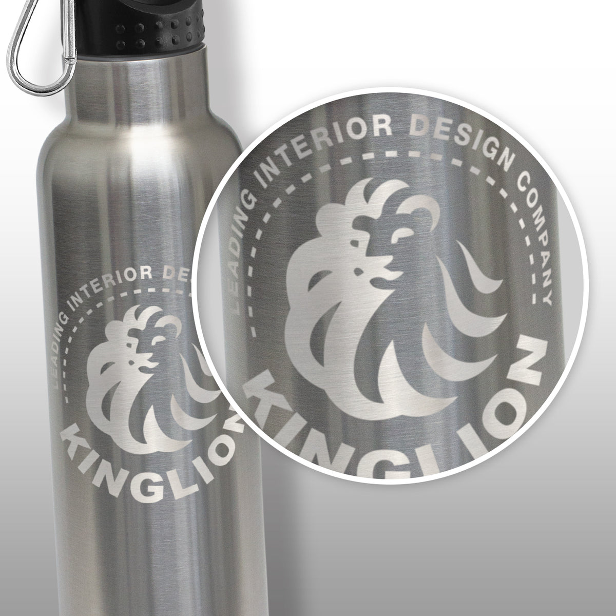 Nomad Vacuum Bottle - Stainless - Laser Engraving