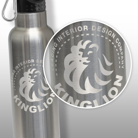 Nomad Vacuum Bottle - Stainless - Laser Engraving