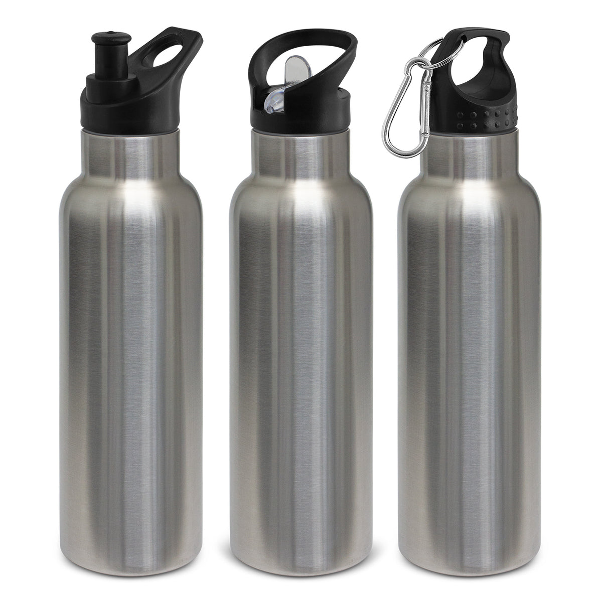 Nomad Vacuum Bottle - Stainless - Lid Range