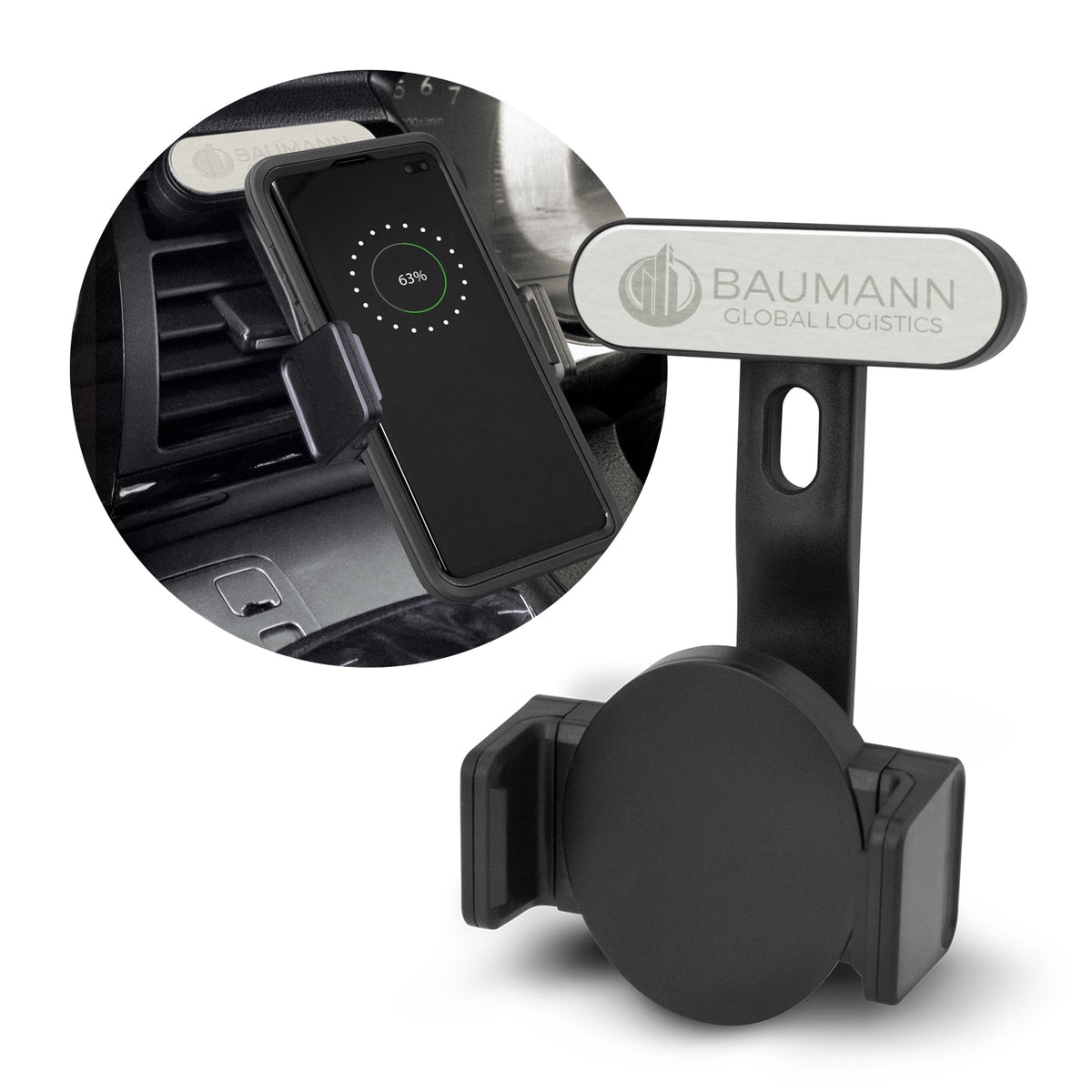 Zamora Wireless Charging Phone Holder - Main