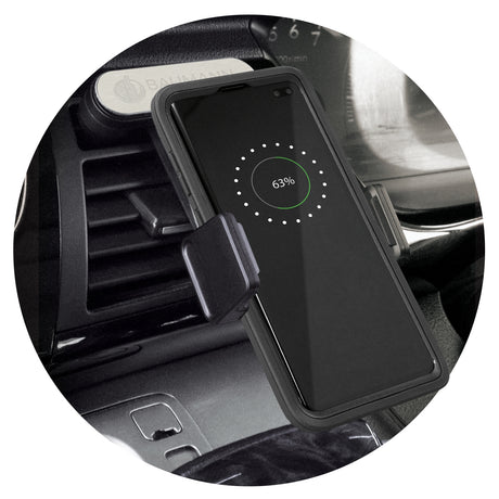 Zamora Wireless Charging Phone Holder - Feature