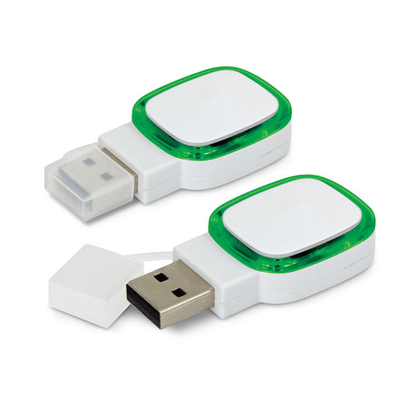 Zodiac 4GB Flash Drive - Green