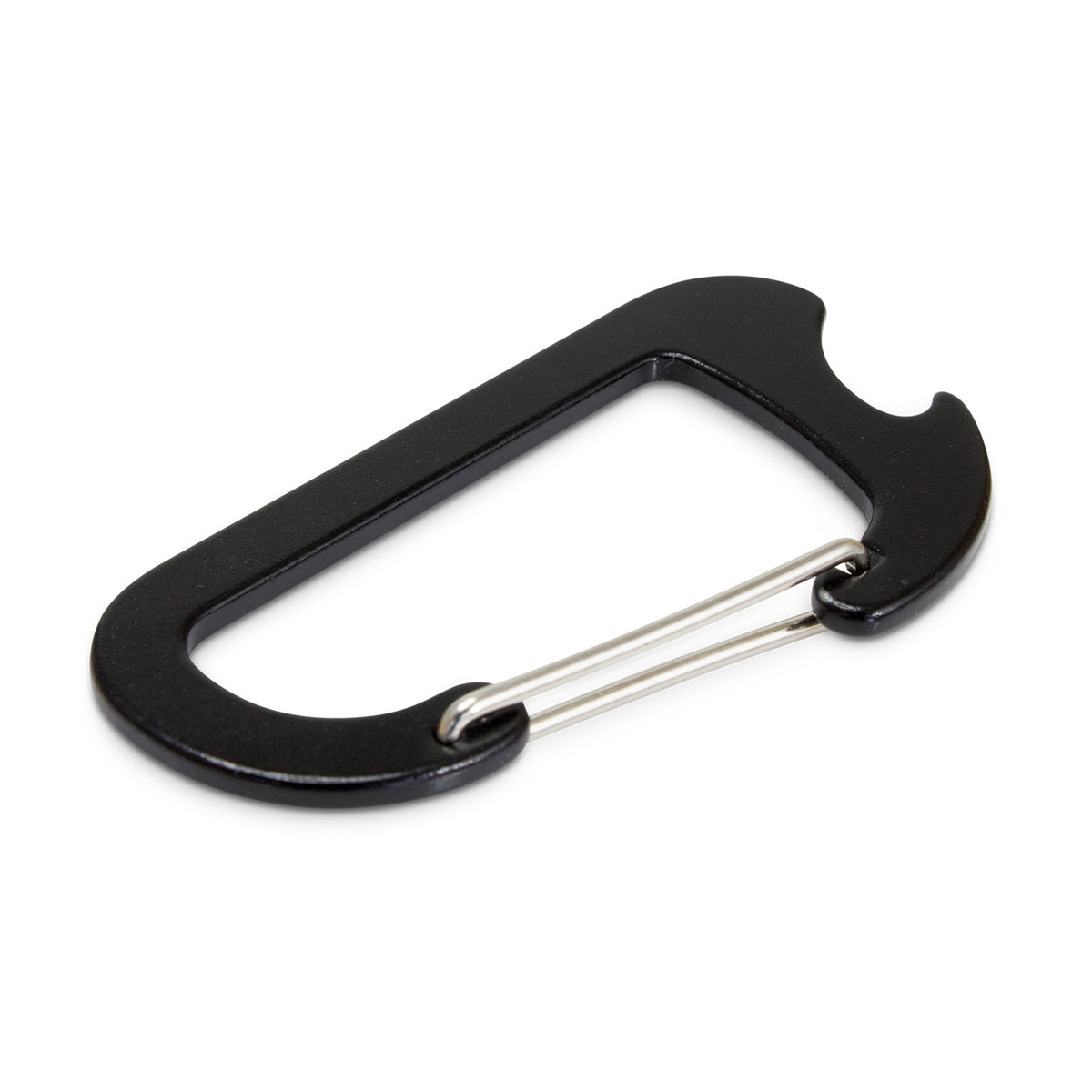 Carabiner Bottle Opener - Black