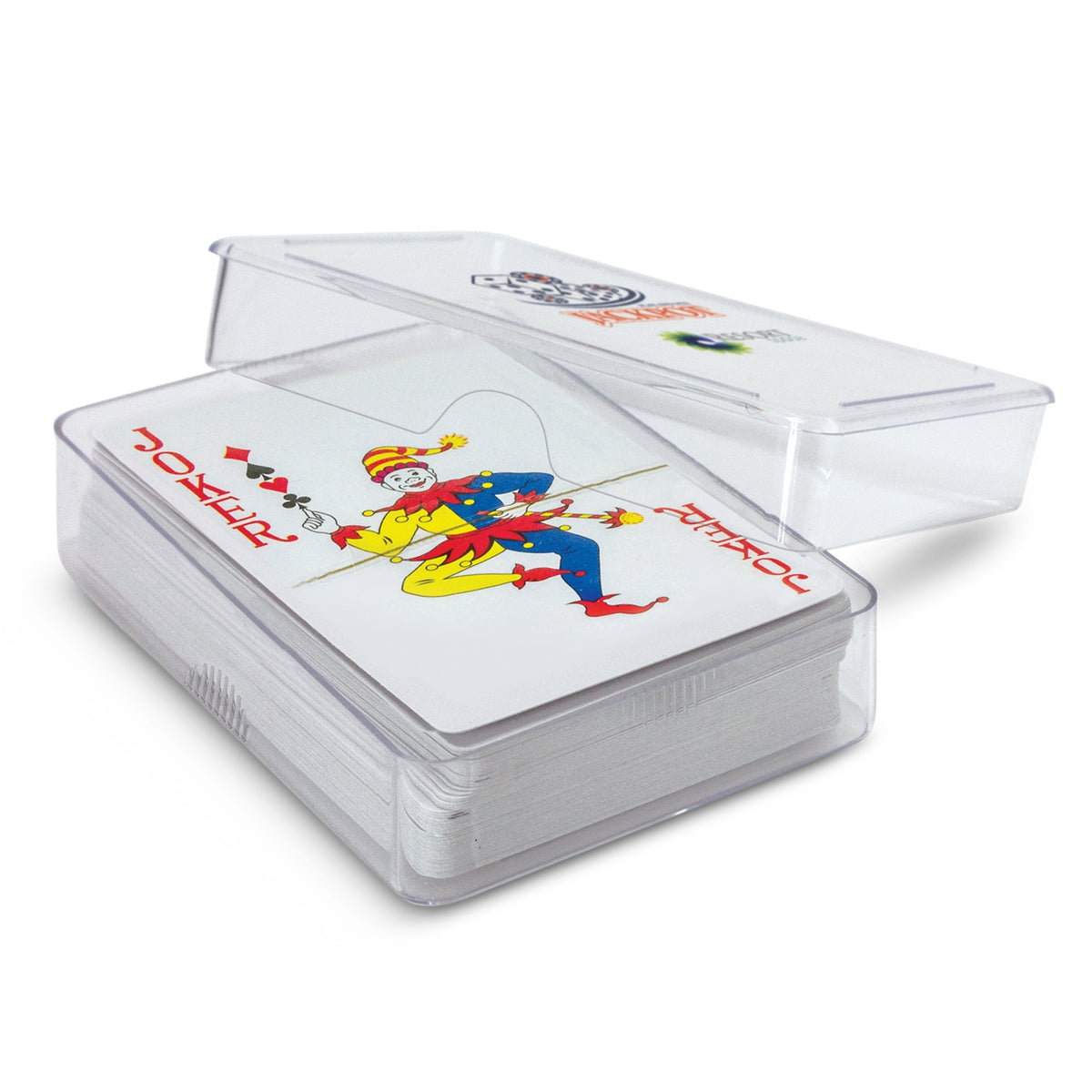 Saloon Playing Cards - Acrylic Case