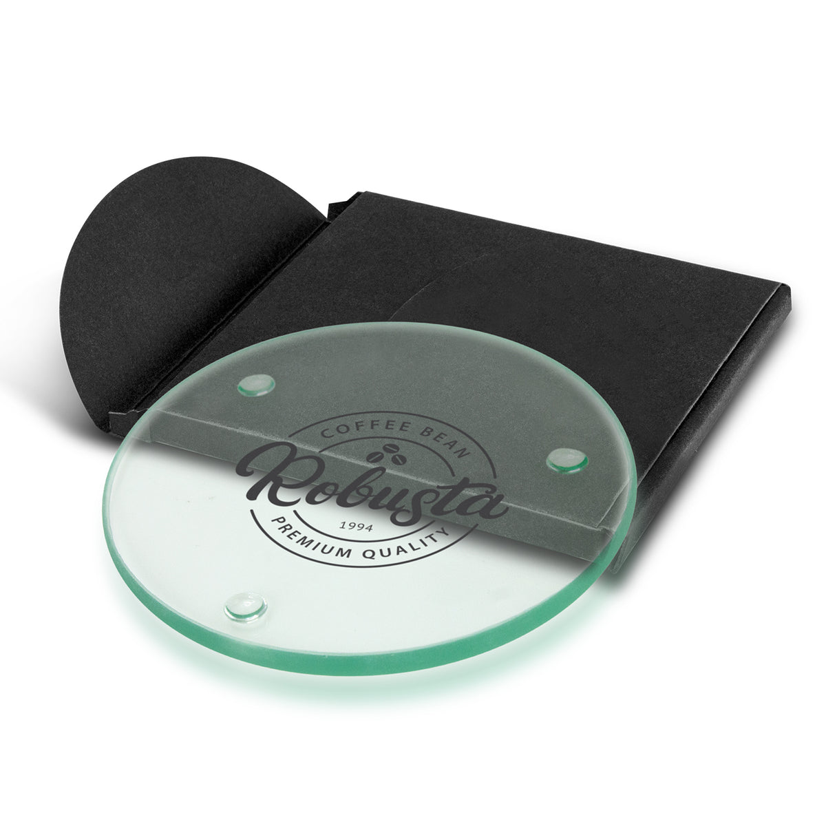 Venice Single Glass Coaster - Round - Main