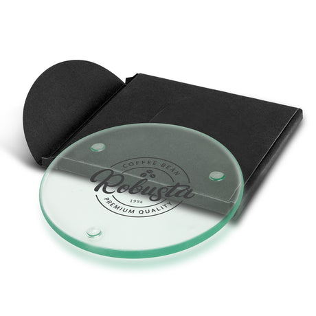 Venice Single Glass Coaster - Round - Main