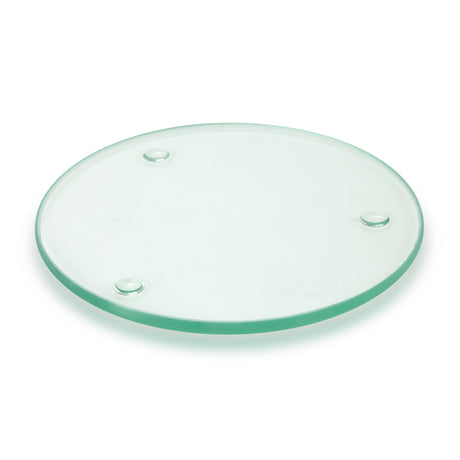 Venice Single Glass Coaster - Round - Clear
