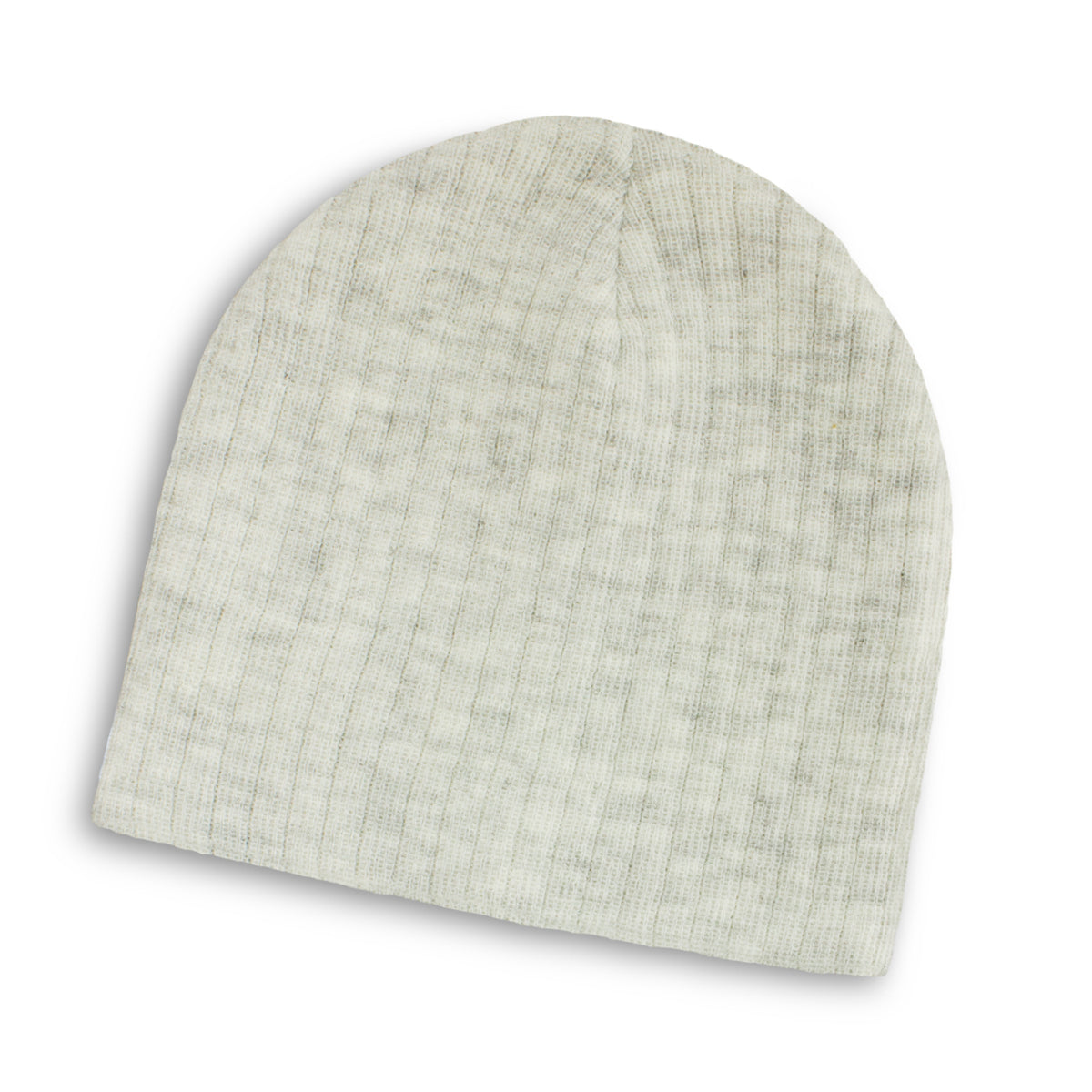 Nebraska Heather Cable Knit Beanie - Ash