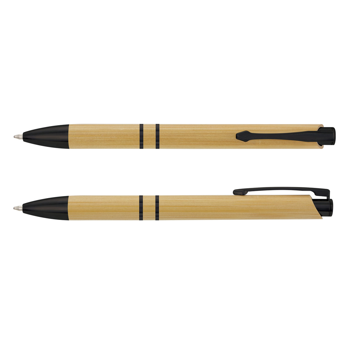 Panama Bamboo Pen - Natural/Black