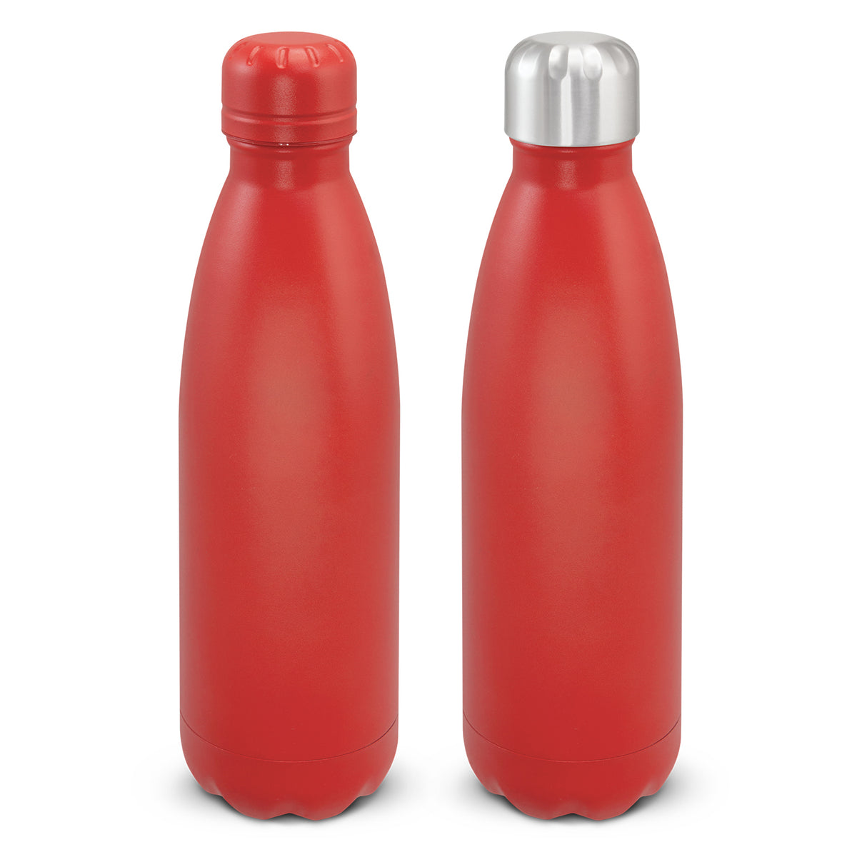 Mirage Powder Coated Vacuum Bottle - Red