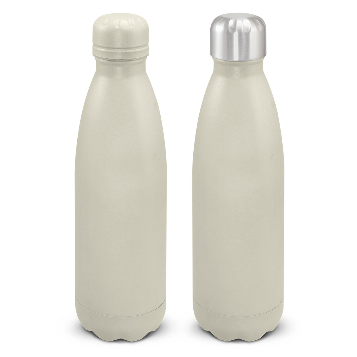 Mirage Powder Coated Vacuum Bottle - Ecru