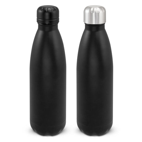 Mirage Powder Coated Vacuum Bottle - Black