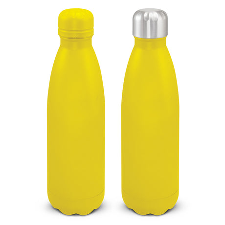 Mirage Powder Coated Vacuum Bottle - Yellow