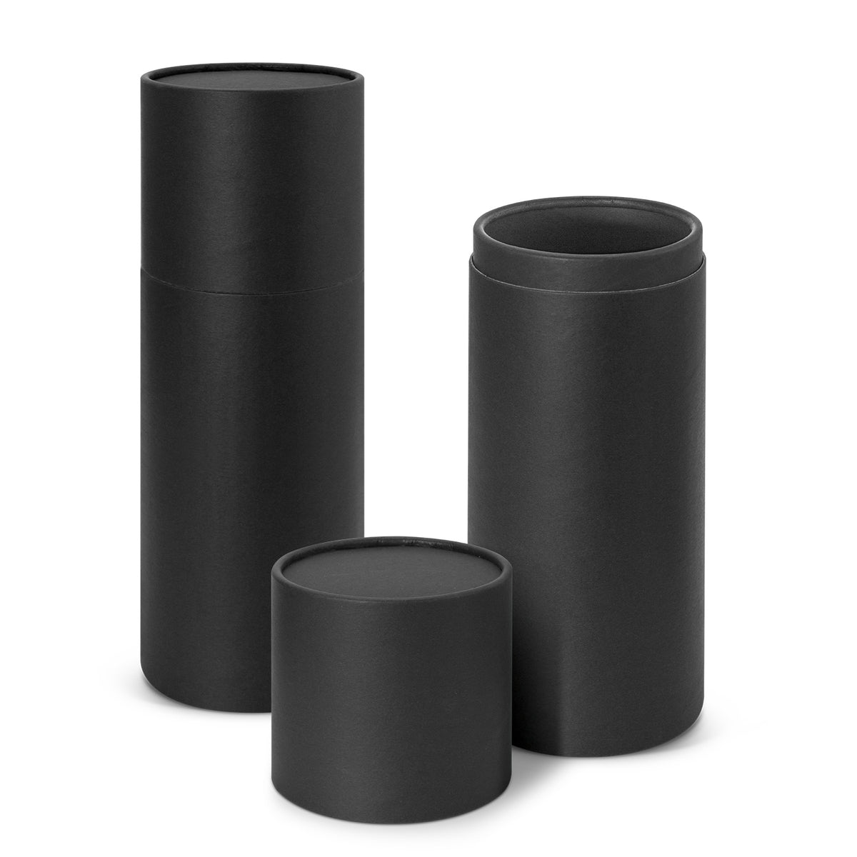 Drink Bottle Gift Tube - Large - Black