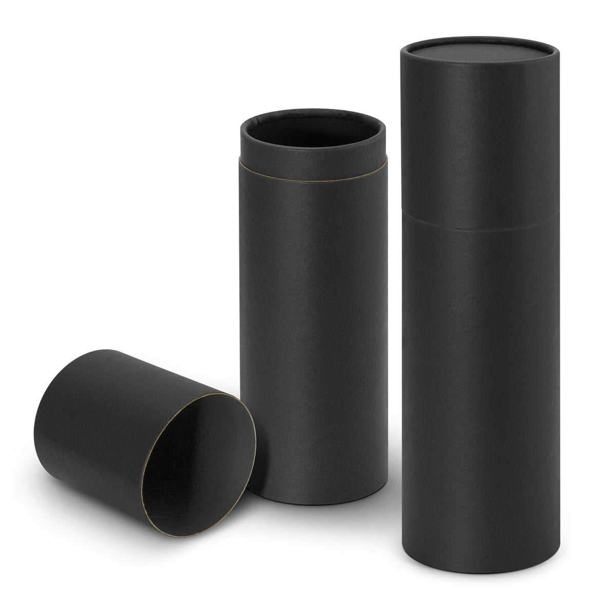 Drink Bottle Gift Tube - Small - Black