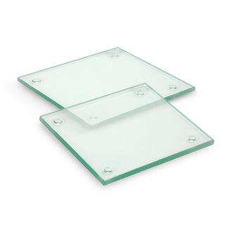 Venice Glass Coaster - Set of 2 - Square