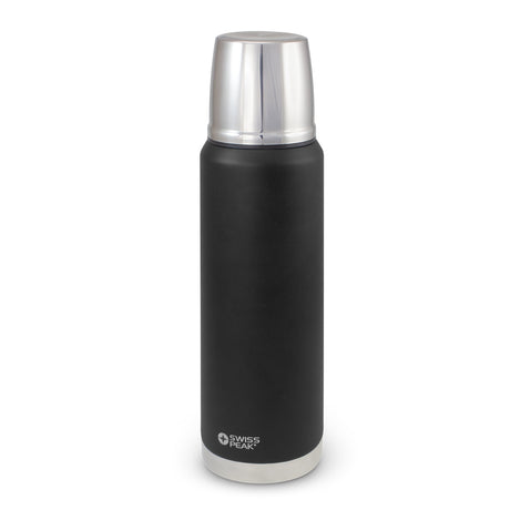 Swiss Peak Elite Copper Vacuum Flask - Black