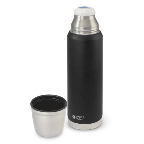Swiss Peak Elite Copper Vacuum Flask - Lid Off