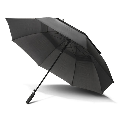 Swiss Peak Tornado 76cm Storm Umbrella - Black
