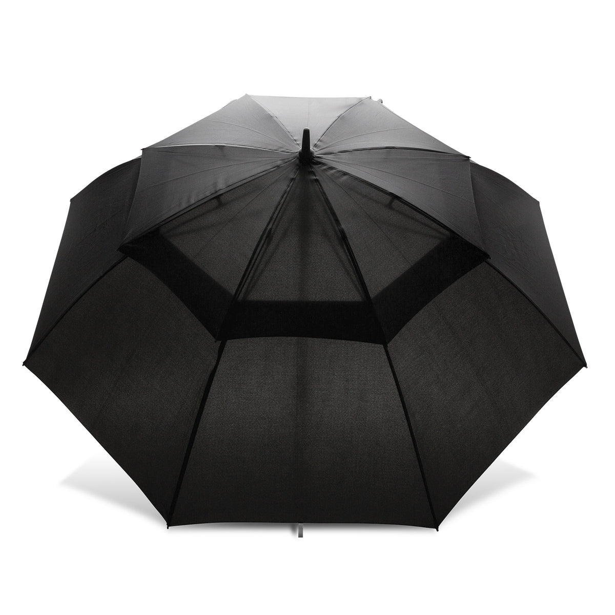 Swiss Peak Tornado 76cm Storm Umbrella - Black Top