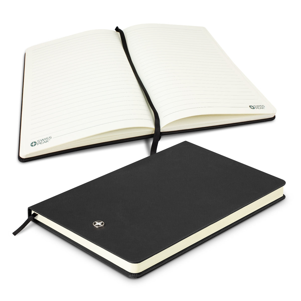 Swiss Peak Heritage A5 Notebook - Black