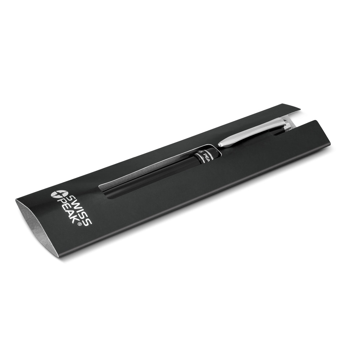 Swiss Peak Heritage Ballpoint Pen - Black sleeve