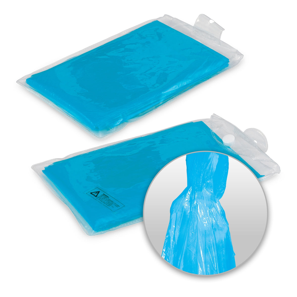 Emergency Poncho - Light Blue