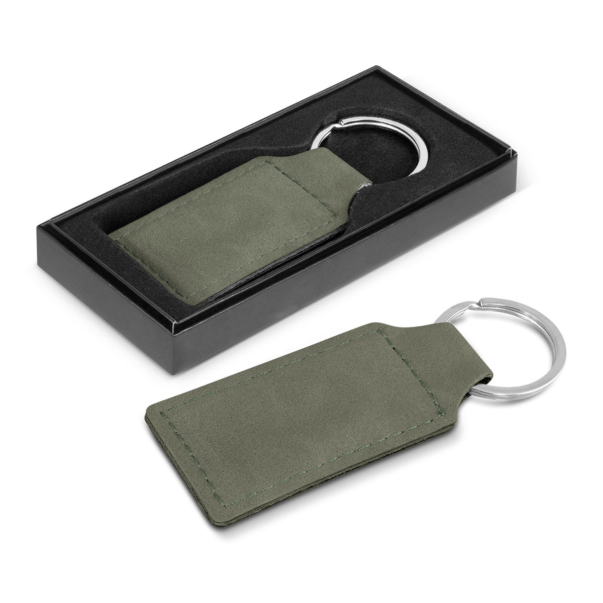 Ashton Key Ring - Grey