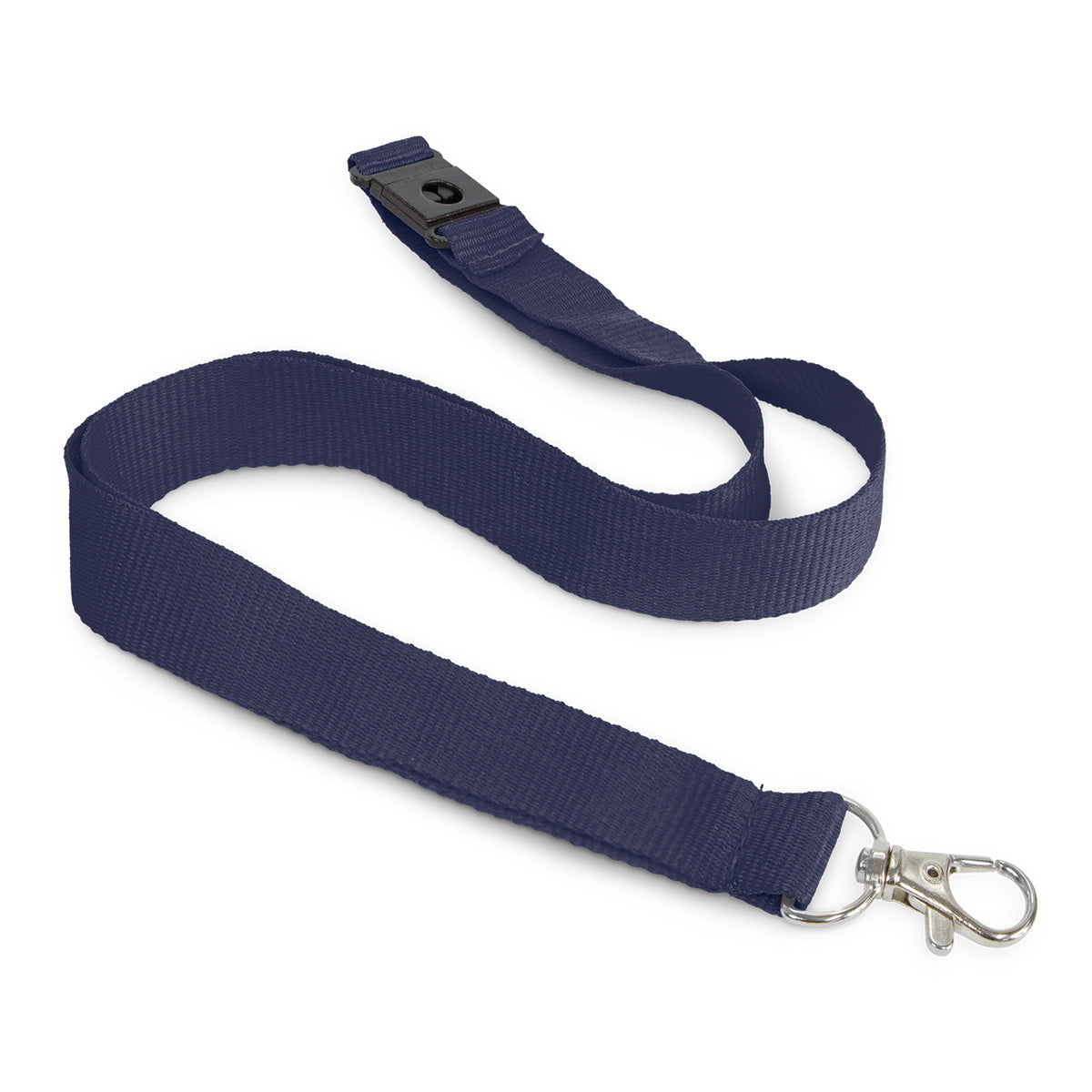 Cotton Lanyard - Navy