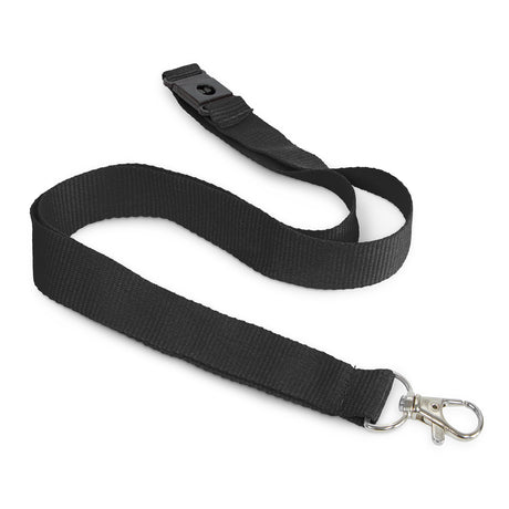 Cotton Lanyard - Black