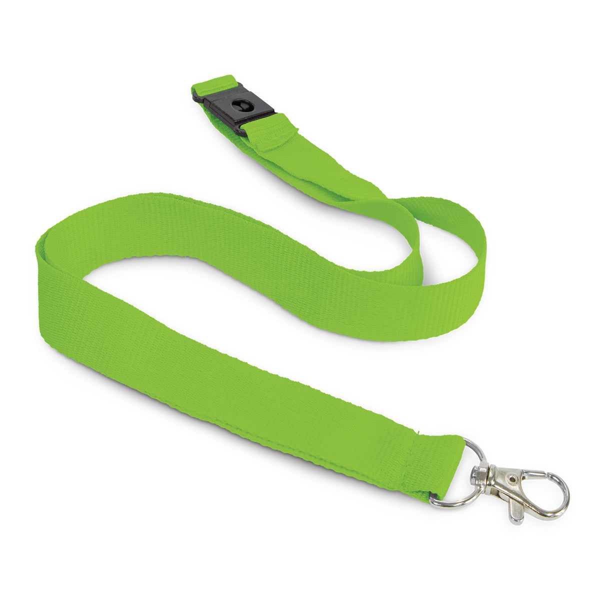 Cotton Lanyard - Bright Green
