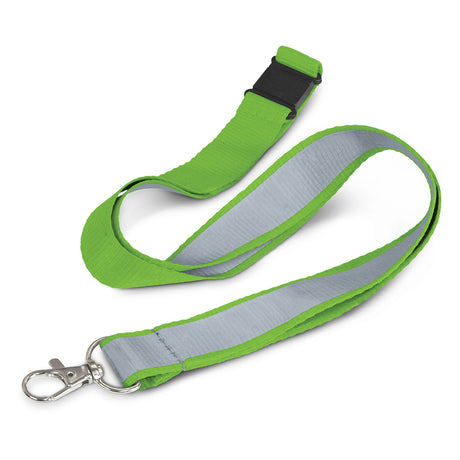 Reflector Lanyard - Bright Green