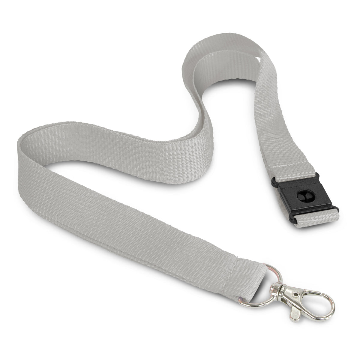 3D Logo Lanyard - Grey