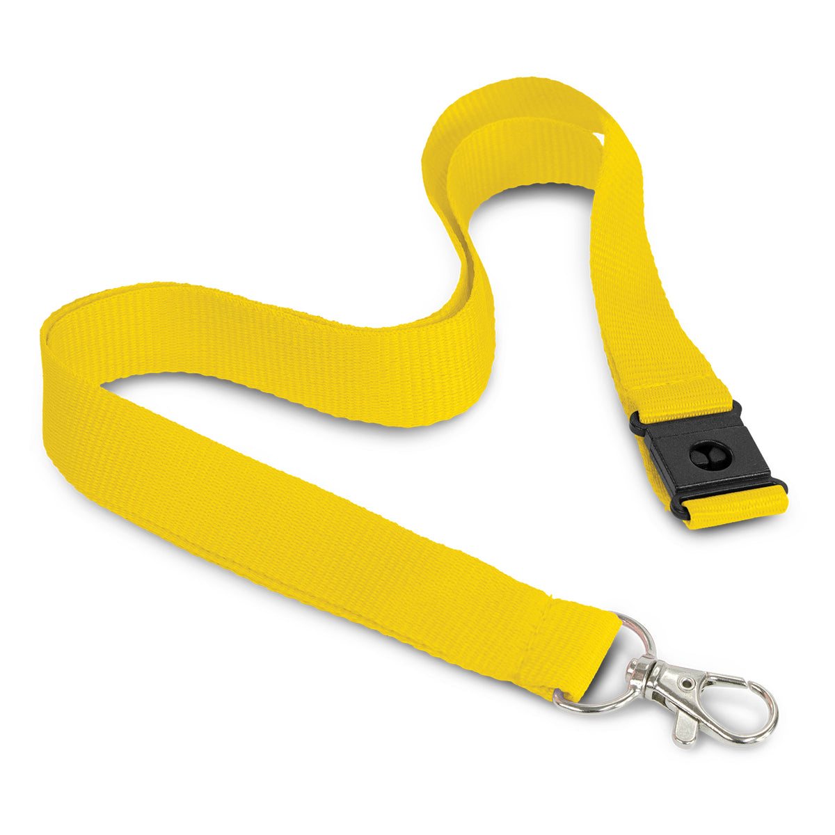 3D Logo Lanyard - Yellow