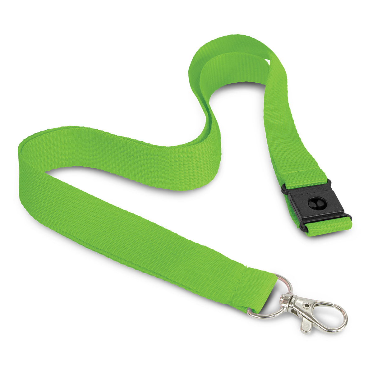 3D Logo Lanyard - Bright Green