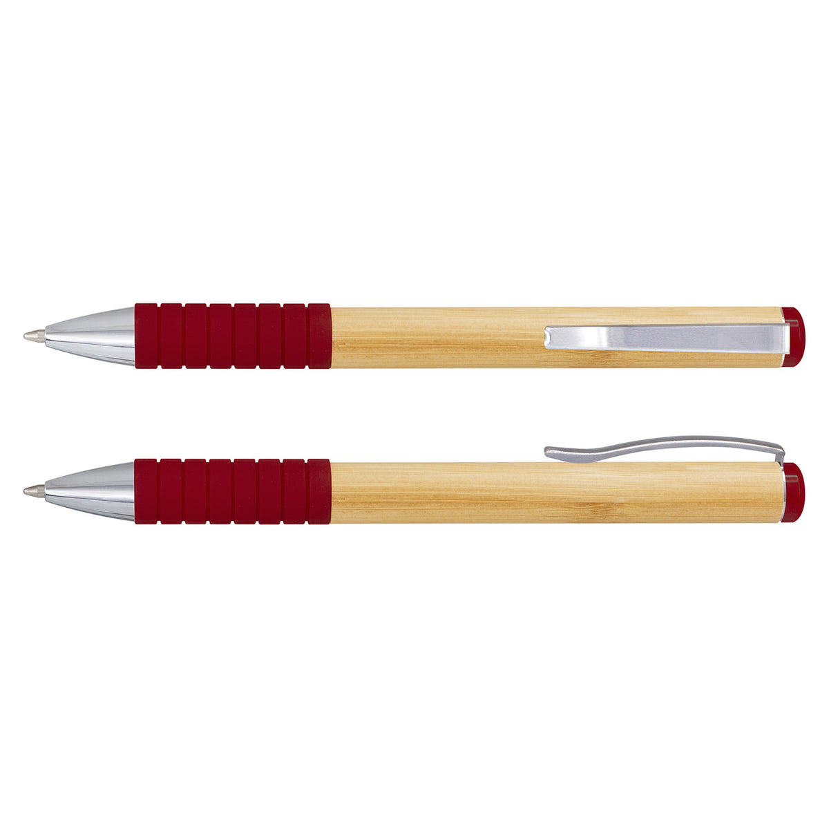 Bamboo Twist Pen - Red
