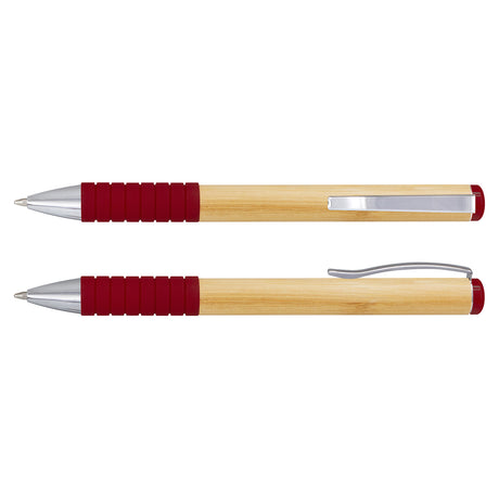Bamboo Twist Pen - Red