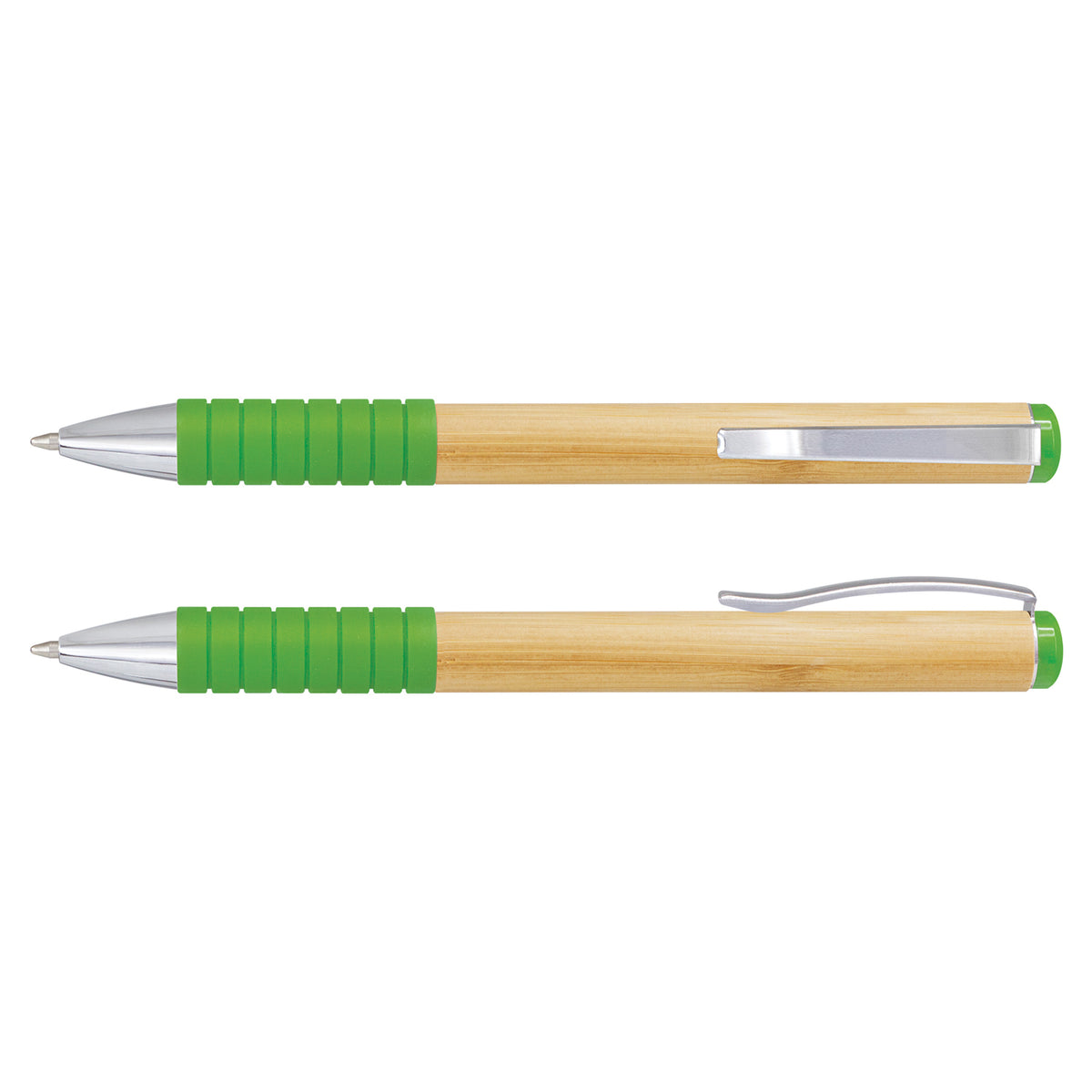 Bamboo Twist Pen - Bright Green