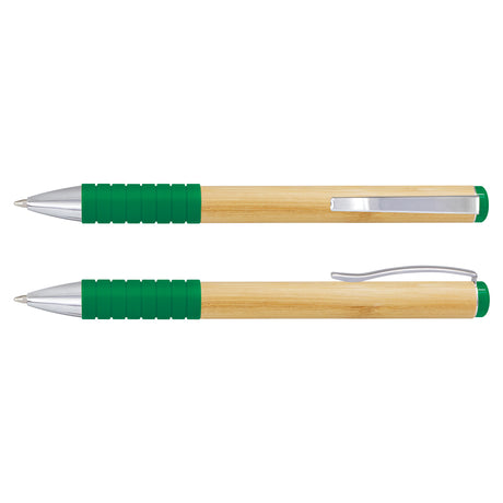 Bamboo Twist Pen - Dark Green