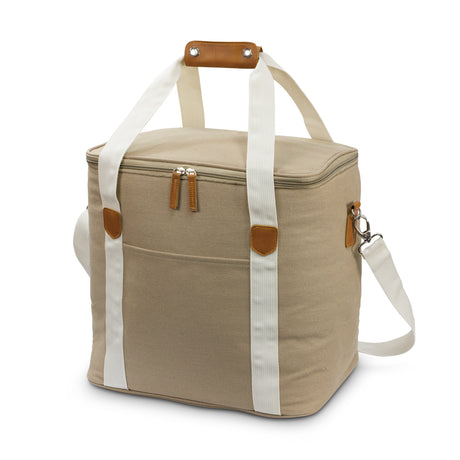 Canvas Cooler Bag - Beige