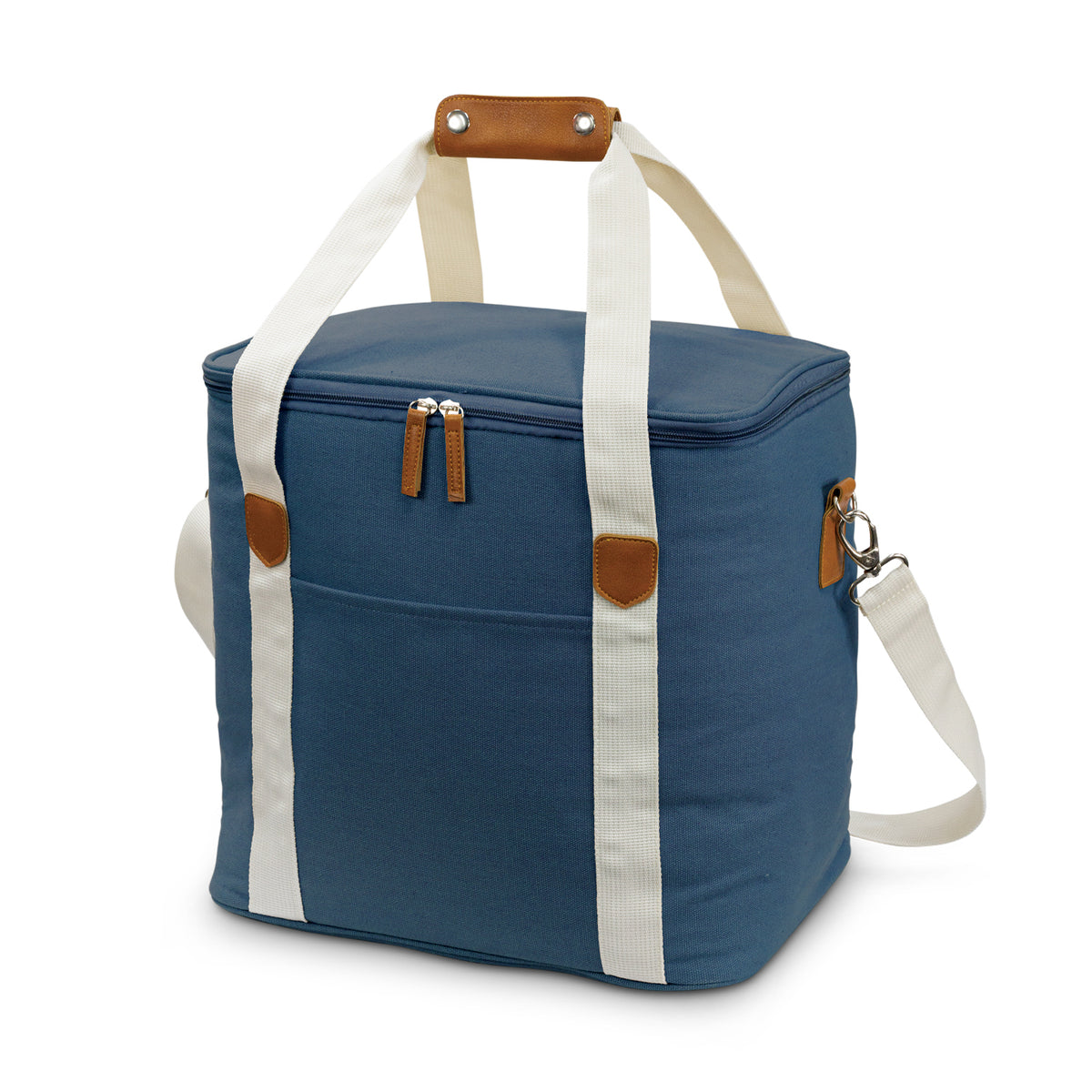 Canvas Cooler Bag - Navy