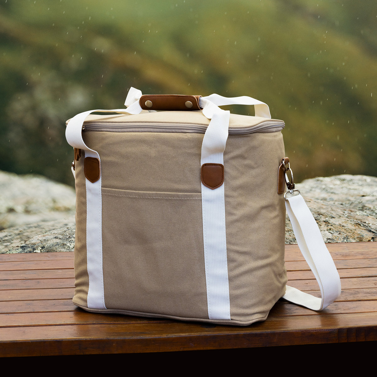 Canvas Cooler Bag - Feature