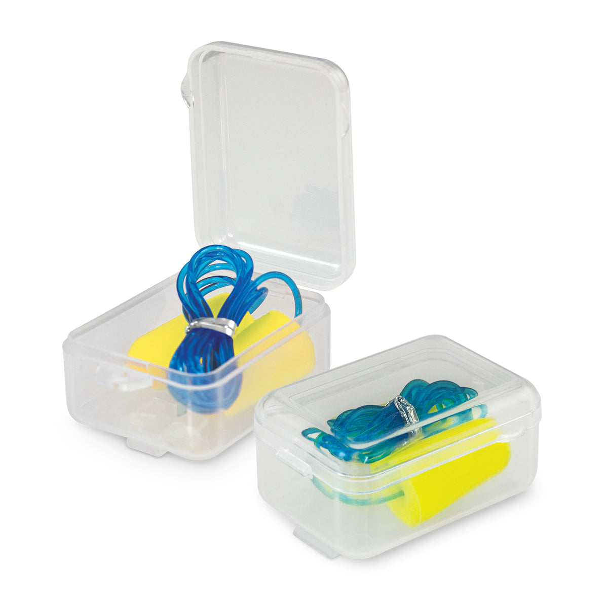 Foam Earplugs with Case - Yellow