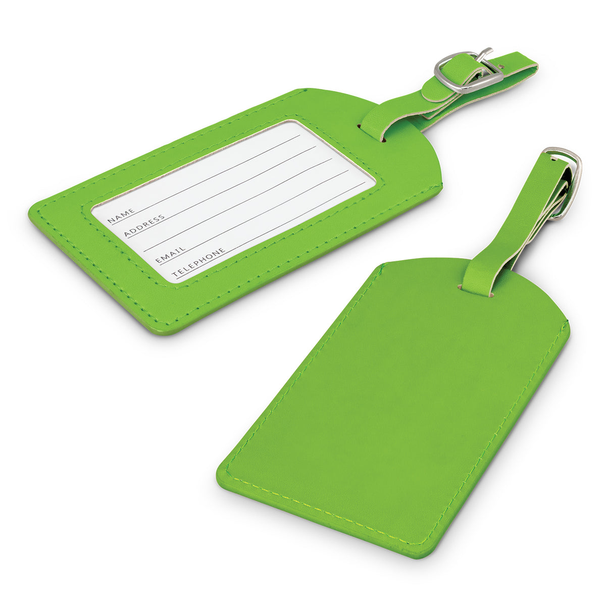 Aero Luggage Tag - Bright Green